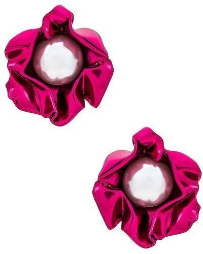 Sterling King Titania Earrings - Pink