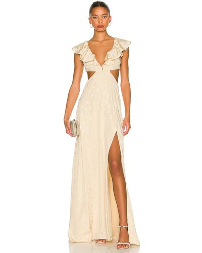 Tularosa Collette Gown - Natural