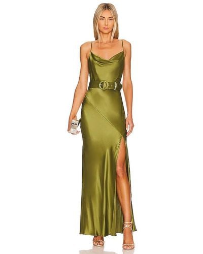 Nicholas Simone Cowl Neck Dress - Green