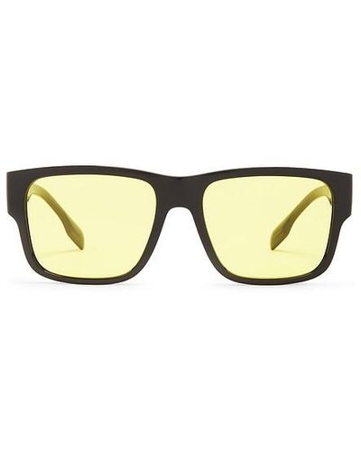 Burberry Square Knight Sunglasses - Black