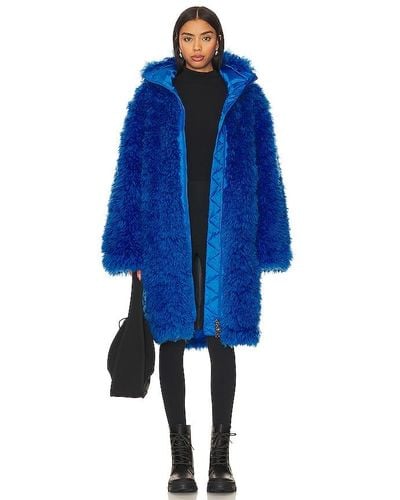 Goldbergh JACKE TEDDY - Blau