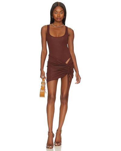 Nbd Greer Mini Dress - Brown