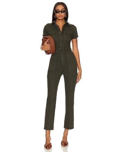 GOOD AMERICAN Fit For Success Jumpsuit - Green
