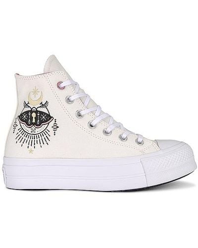 Converse SNEAKERS CHUCK TAYLOR ALL STAR LIFT - Blanc