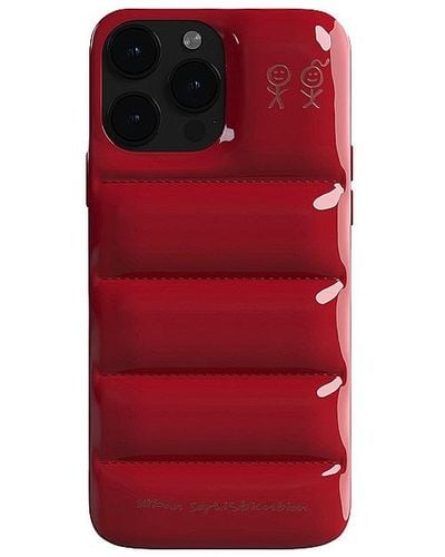 Urban Sophistication Iphone 15 Pro Glazed Puffer Case - Red