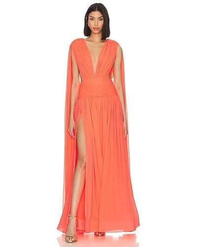 Bronx and Banco Japera Sleeveless Gown - Red