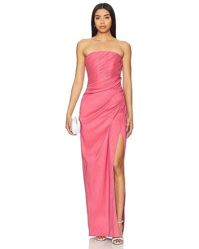 Rachel Gilbert Mira Gown - Pink