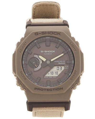 G-Shock True Cotton And Food Textile Series Watch - Brown