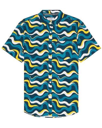 Original Penguin Short Sleeve Shirt - Blue