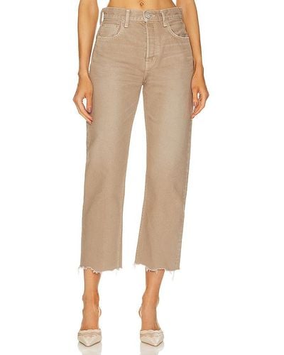 Moussy Herminie Wide Straight - Natural