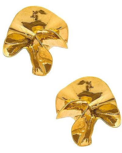 Sterling King Delphinium Earrings - Metallic
