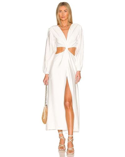 Peixoto Serena Dress - White