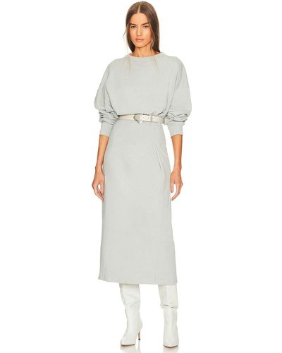 Isabel Marant Meg Midi Dress - White