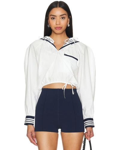 YUHAN WANG Sailor Blouse - ホワイト