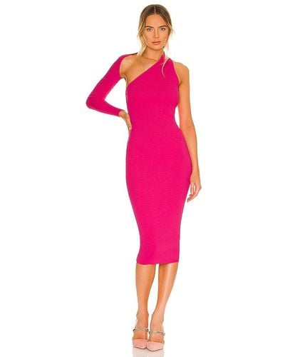 Nbd Kaiya Midi Dress - Pink