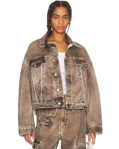 GRLFRND JACKE CHRISTI - Braun