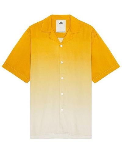 Oas Evening Grade Viscose Shirt - Yellow