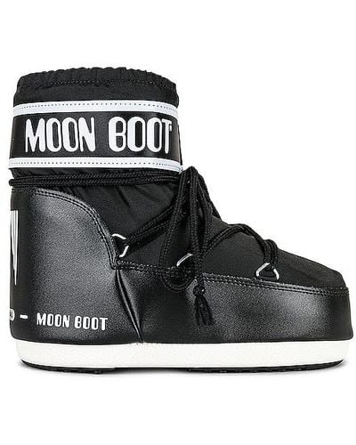 Moon Boot BOOT ICON LOW NYLON - Schwarz