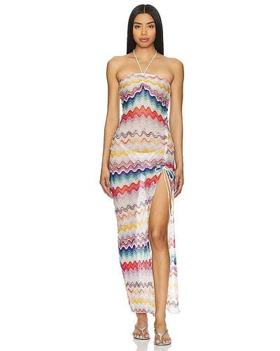 Missoni Long Cover Up - Multicolor