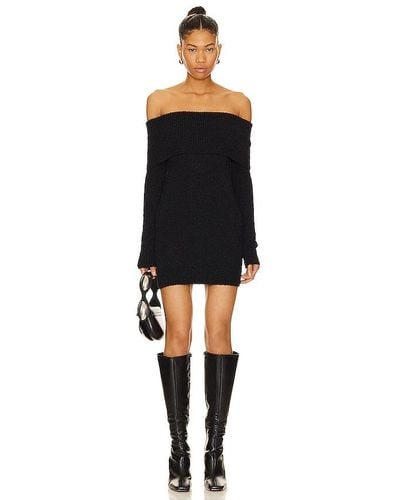 superdown Isidore Sweater Dress - Black