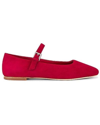 RAYE Zapato plano lin - Rojo