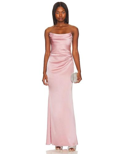 Katie May X Revolve Taylor Gown - Pink