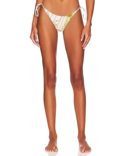 Miaou X Paloma Elsesser Kauai Bikini Bottom - White