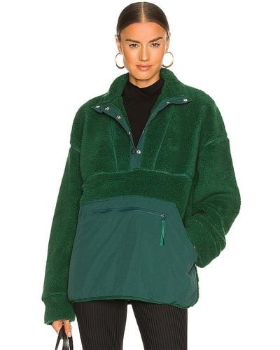 LPA Snap Front Pullover - Green