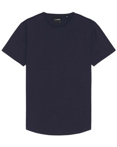 Cuts Camiseta - Azul