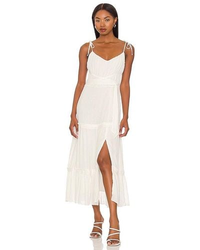 PAIGE Inesa Midi Dress - White