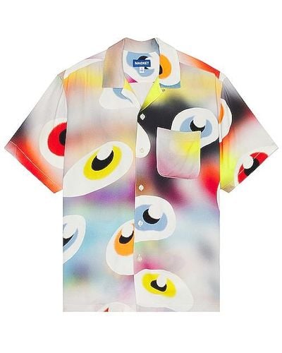 Market Near Sighted Button Up Shirt - White