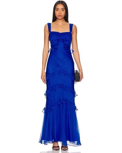 Saloni Chandra ドレス - ブルー
