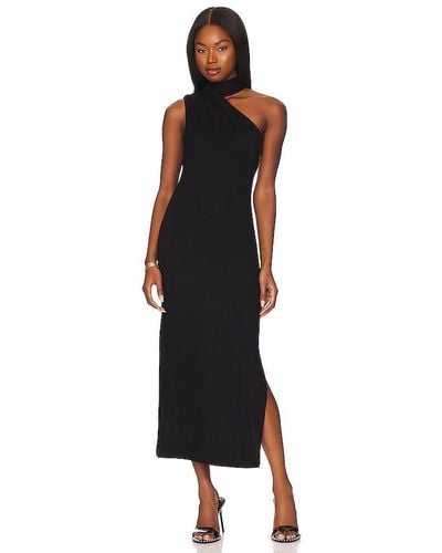 LNA Orla Midi Dress - Black