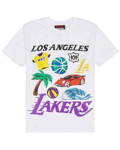 Market Lakers T-shirt - Blanc