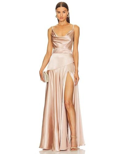 Bronx and Banco X Revolve Leo Gown - Natural