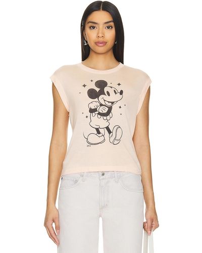 Junk Food Sparkle Mickey Tシャツ - ホワイト