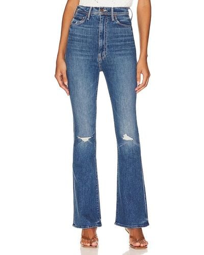Mother JEANS THE TIPPY TOP CRUISER - Blau