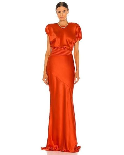 Zhivago Bond Gown - Orange