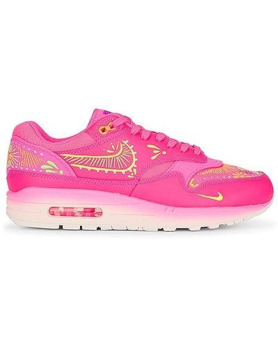 Nike Air Max 1 Premium Dia De Los Muertos Sneaker - Pink