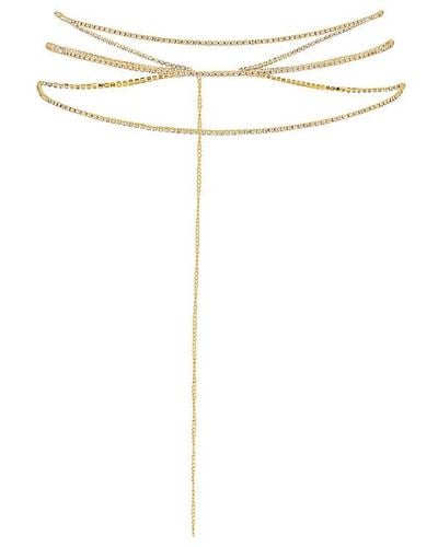 petit moments Peggy Body Chain - White