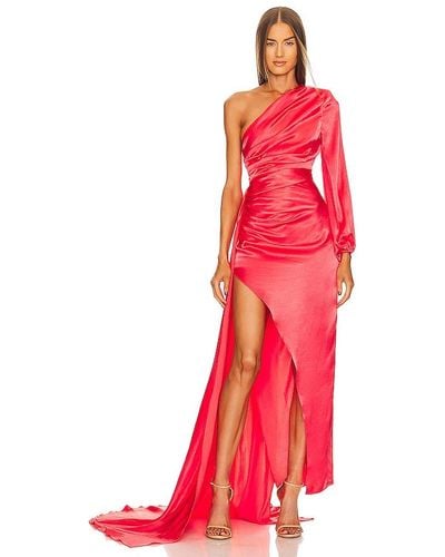 Michael Costello X Revolve Heather Gown - Red