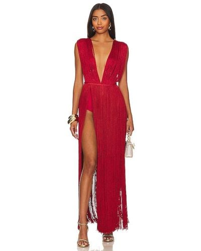 Bronx and Banco Sierra Maxi Dress - Red