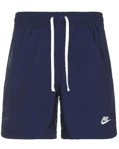 Nike Club Woven Lined Flow Shorts - Blue