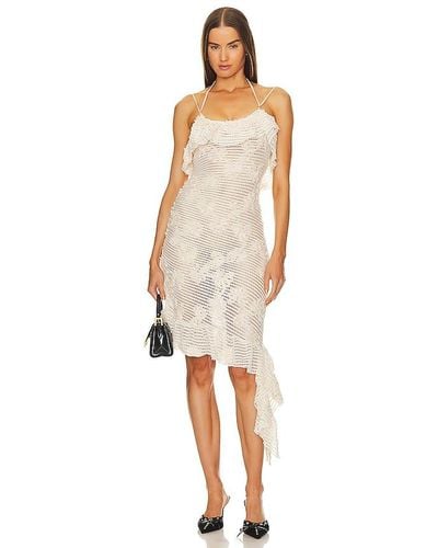 House Of Sunny Fiore Bianco Dress - White