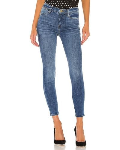 FRAME Le high skinny - Azul