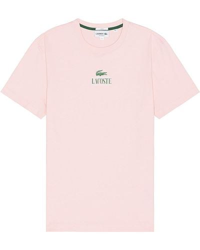 Lacoste Tシャツ - ピンク