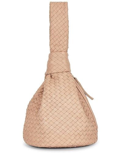 Cleobella Celine Woven Handbag - Natural