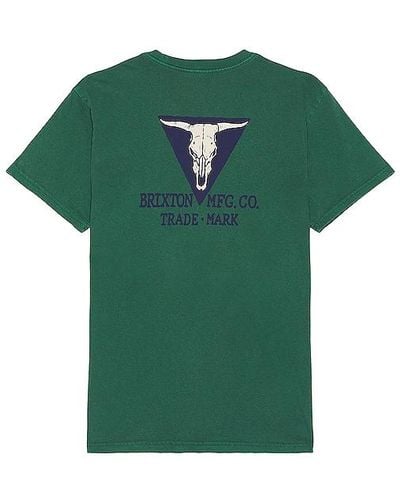Brixton Camiseta - Verde