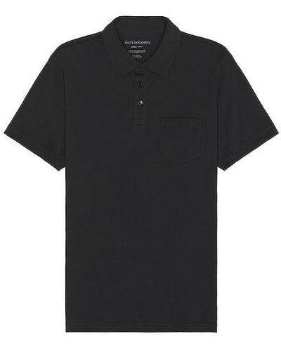 Outerknown Sojourn Polo - Noir