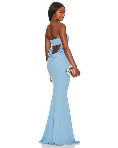 Katie May X Revolve Mary Kate Gown - Blue